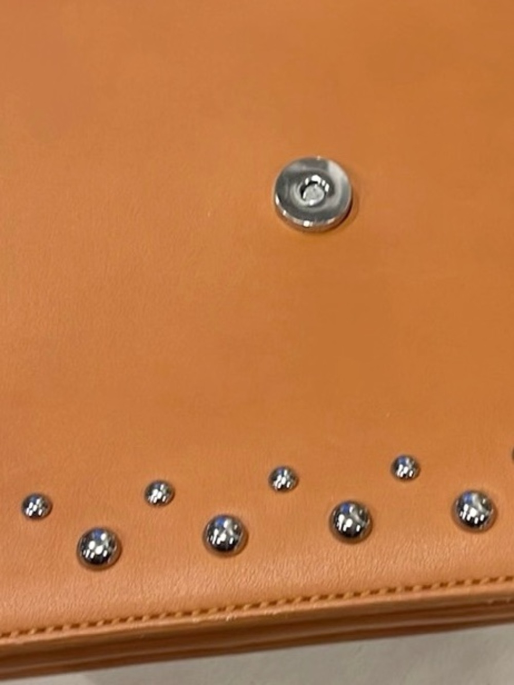 Western Brown Shoulder Bag Rhinestone Buckle Removable Strap New - Picture 5 of 9